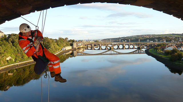 Becoming qualified as a rope access technician