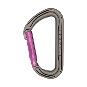 Shadow Snap Gate - Straight / Purple – solid gate carabiner