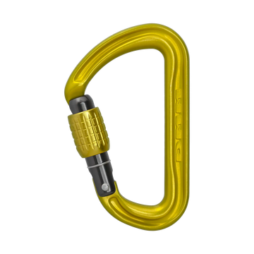 Shadow Locking - Single / Screwgate / Lime – locking gate carabiner