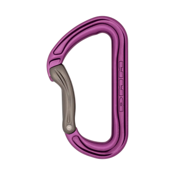 Shadow Snap Gate - Bent / Purple – solid gate carabiner