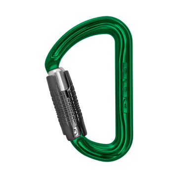 Shadow Locking - Single / Locksafe / Green – locking gate carabiner