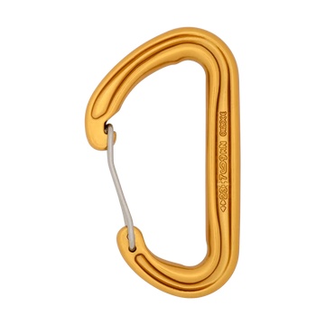 Phantom Snapgate - Single / Gold – wire gate carabiner