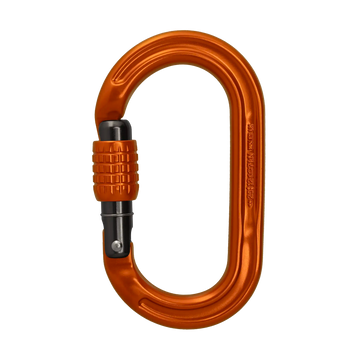 Ultra O - Standard / Screwgate / Orange – locking gate carabiner