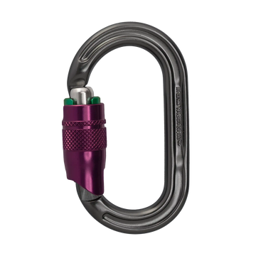 Ultra O - Standard / Durolock / Titanium – locking gate carabiner