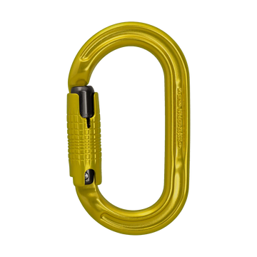Ultra O - Standard / Locksafe / Lime – locking gate carabiner