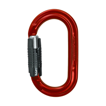 Ultra O - Standard / Locksafe / Red – locking gate carabiner