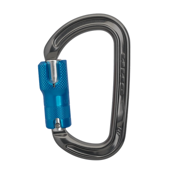 Ultra D - Kwiklock ANSI / Titanium – locking gate carabiner