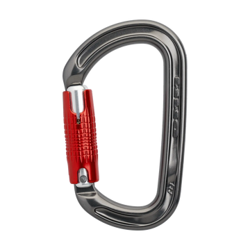 Ultra D - Kwiklock / Titanium – locking gate carabiner