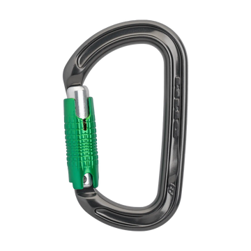Ultra D - Locksafe / Titanium – locking gate carabiner