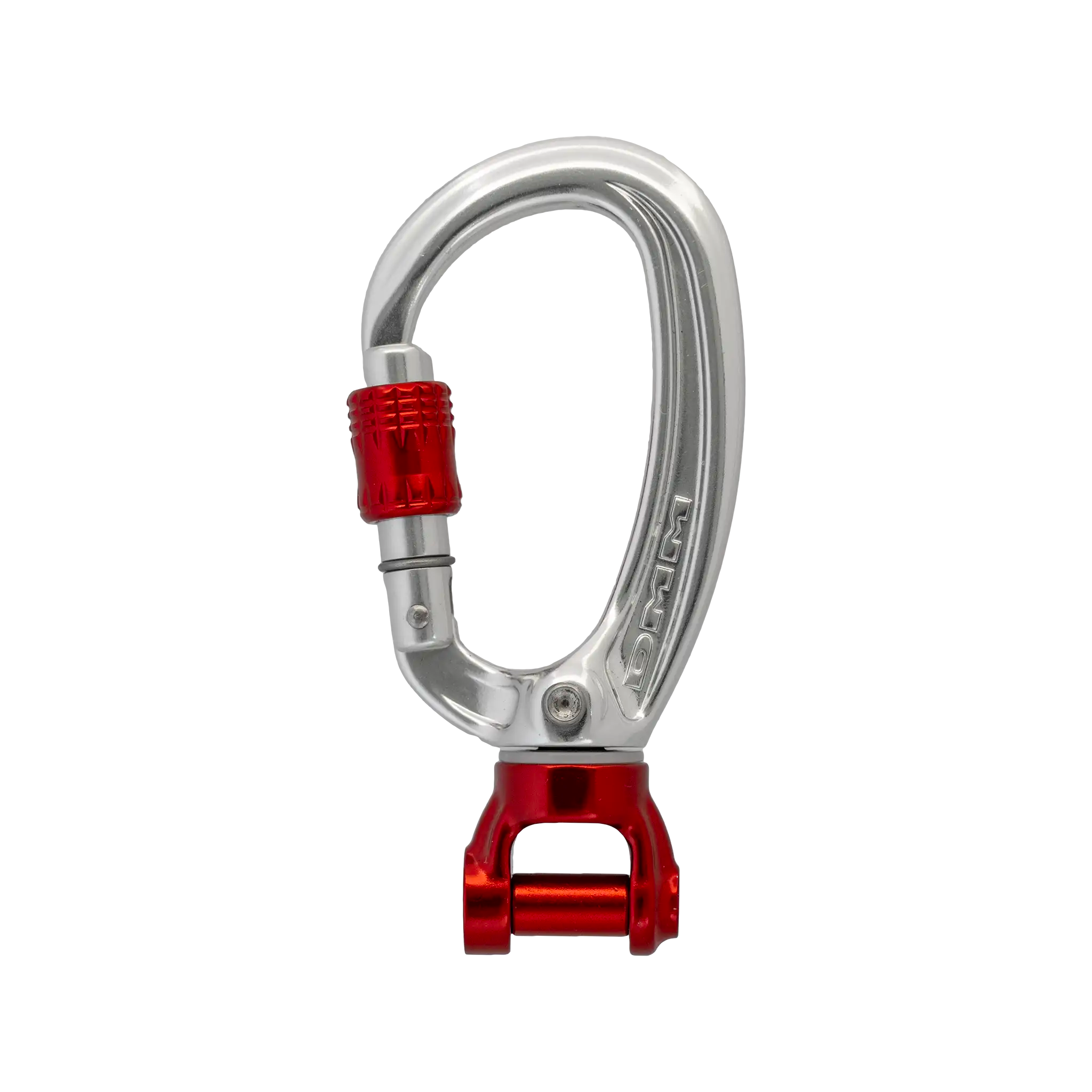 XSRE Swivel - 11mm Yoke Carabiner Lock / Silver/Red