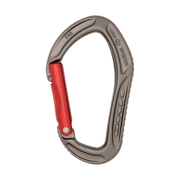 Alpha Sport - Red / Straight – solid gate carabiner