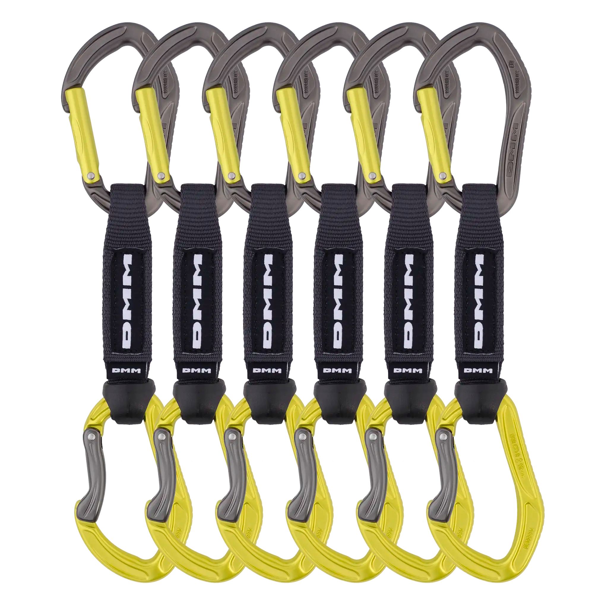 Alpha Sport Quickdraw - Lime / 12cm / 6 pack