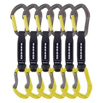 Alpha Sport Quickdraw - Lime / 12cm / 6 pack