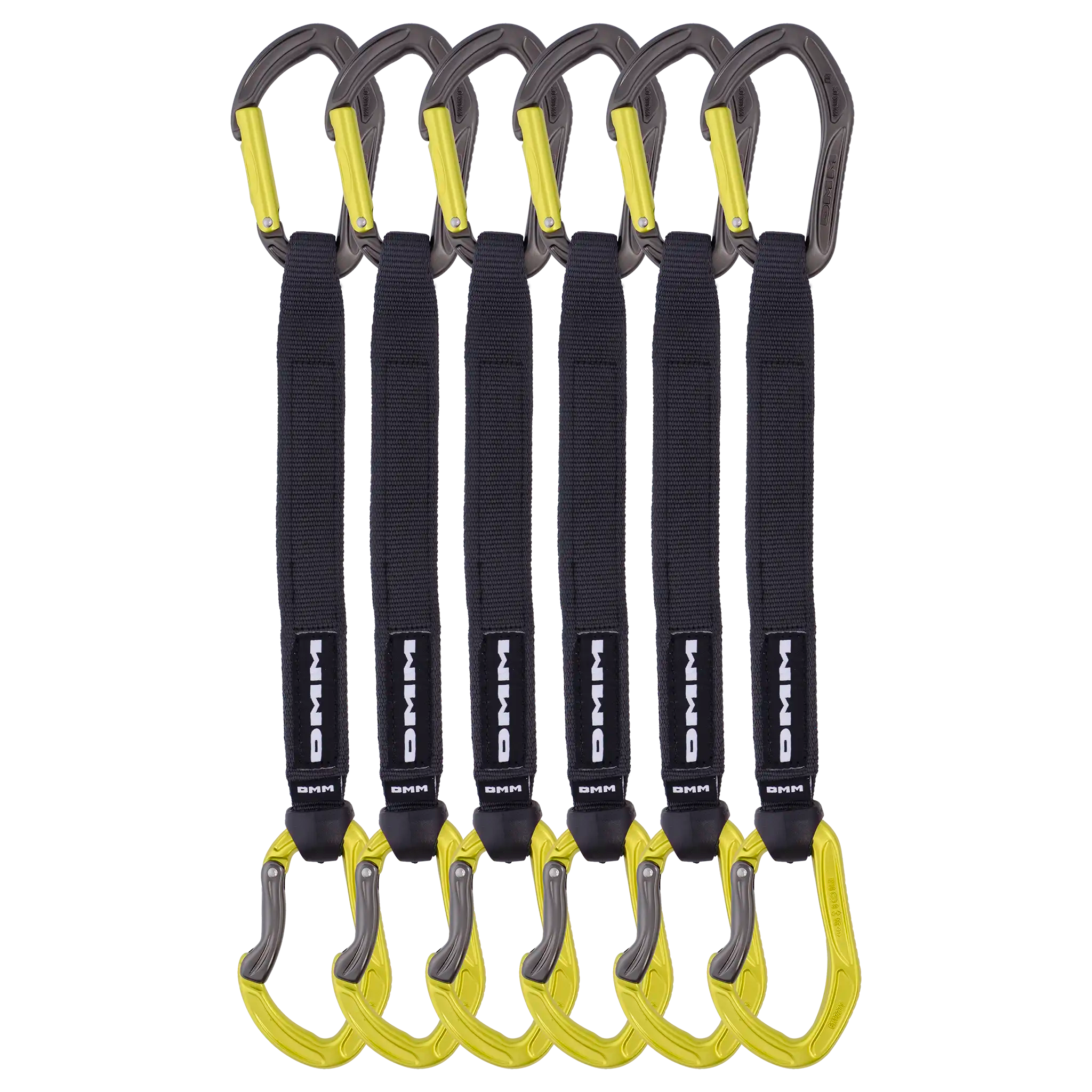 Alpha Sport Quickdraw - Lime / 25cm / 6 pack