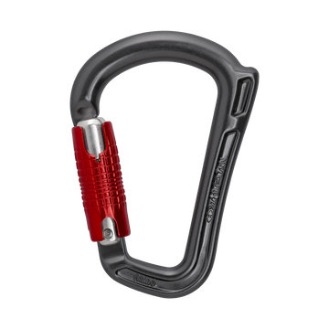 Rhino - Titanium / Kwiklock – locking gate carabiner