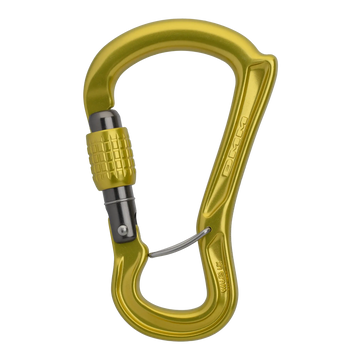 Ceros - Standard / Screwgate / Lime – locking gate carabiner
