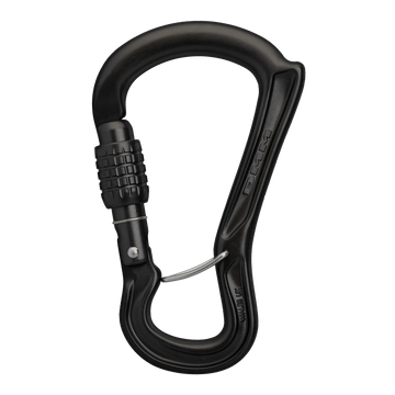Ceros - Standard / Screwgate / Matt Grey – locking gate carabiner