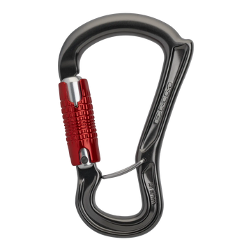Ceros - Standard / Kwiklock / Titanium – locking gate carabiner