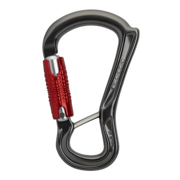 Ceros - Captive Bar / Kwiklock / Titanium – locking gate carabiner