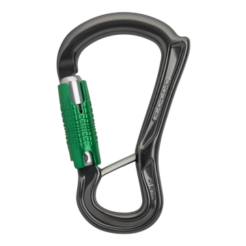 Ceros - Captive Bar / Locksafe / Titanium – locking gate carabiner