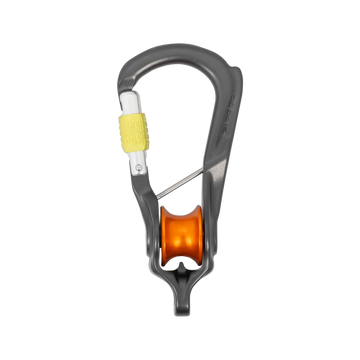 Revolver Rig - Standard / Screwgate – carabiner with integrated pulley roller wheel