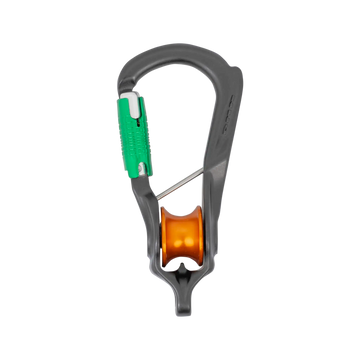 Revolver Rig - Standard / Locksafe – carabiner with integrated pulley roller wheel