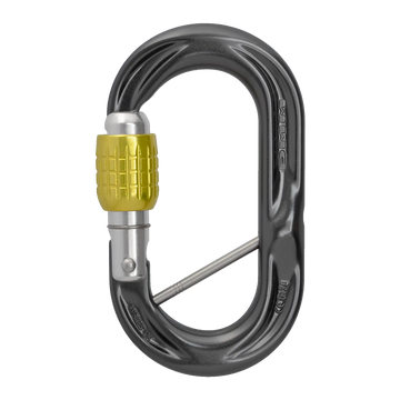PerfectO Locking - Captive Bar / Screwgate / Titanium – locking gate carabiner