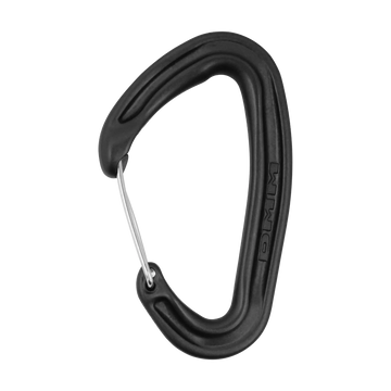 Alpha Wire - Single / Matt Grey – wire gate carabiner