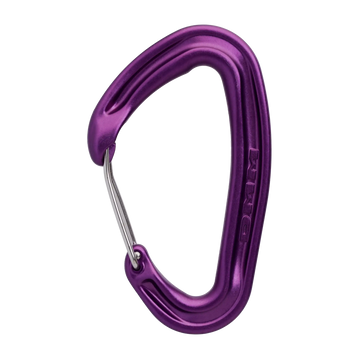Alpha Wire - Single / Purple – wire gate carabiner