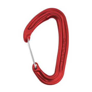 Alpha Wire - Single / Red – wire gate carabiner