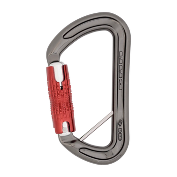 Zodiac - Captive Bar / Titanium / Kwiklock – locking gate carabiner