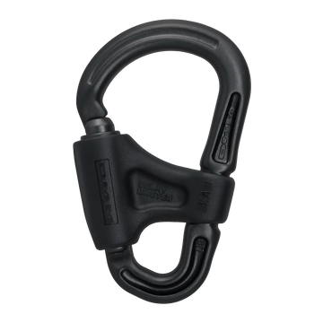 Belay Master - Matt Grey – locking gate carabiner