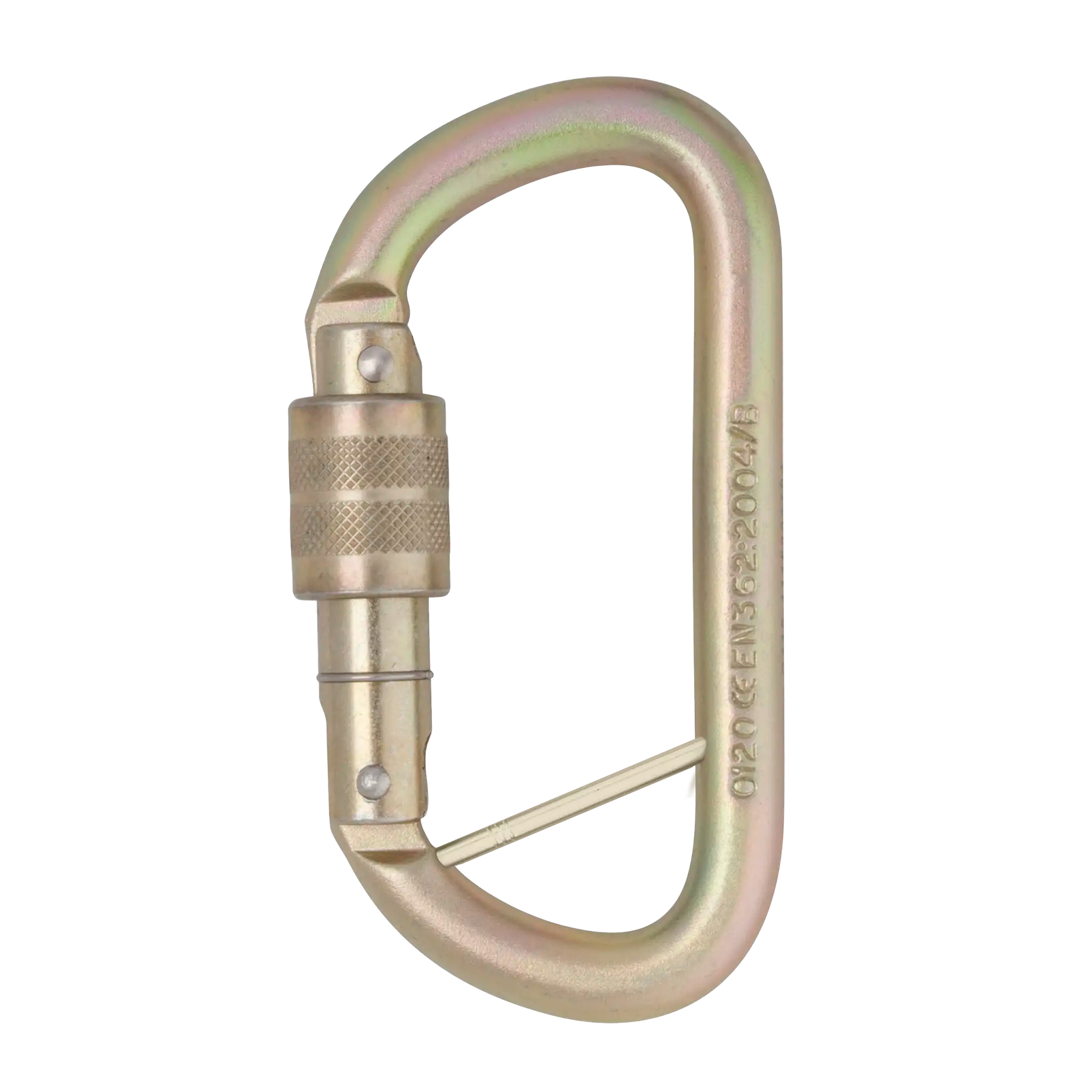 10mm Steel Equal D - Captive Bar / Screwgate