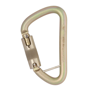 12mm Steel Klettersteig - Captive Bar / Locksafe ANSI – locking gate carabiner