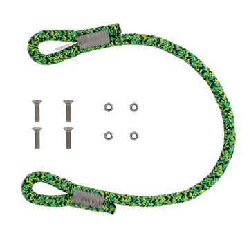 Kinisi Rope and Webbing Bridges - Rope Bridge 2 Eye / 30cm / Light Green