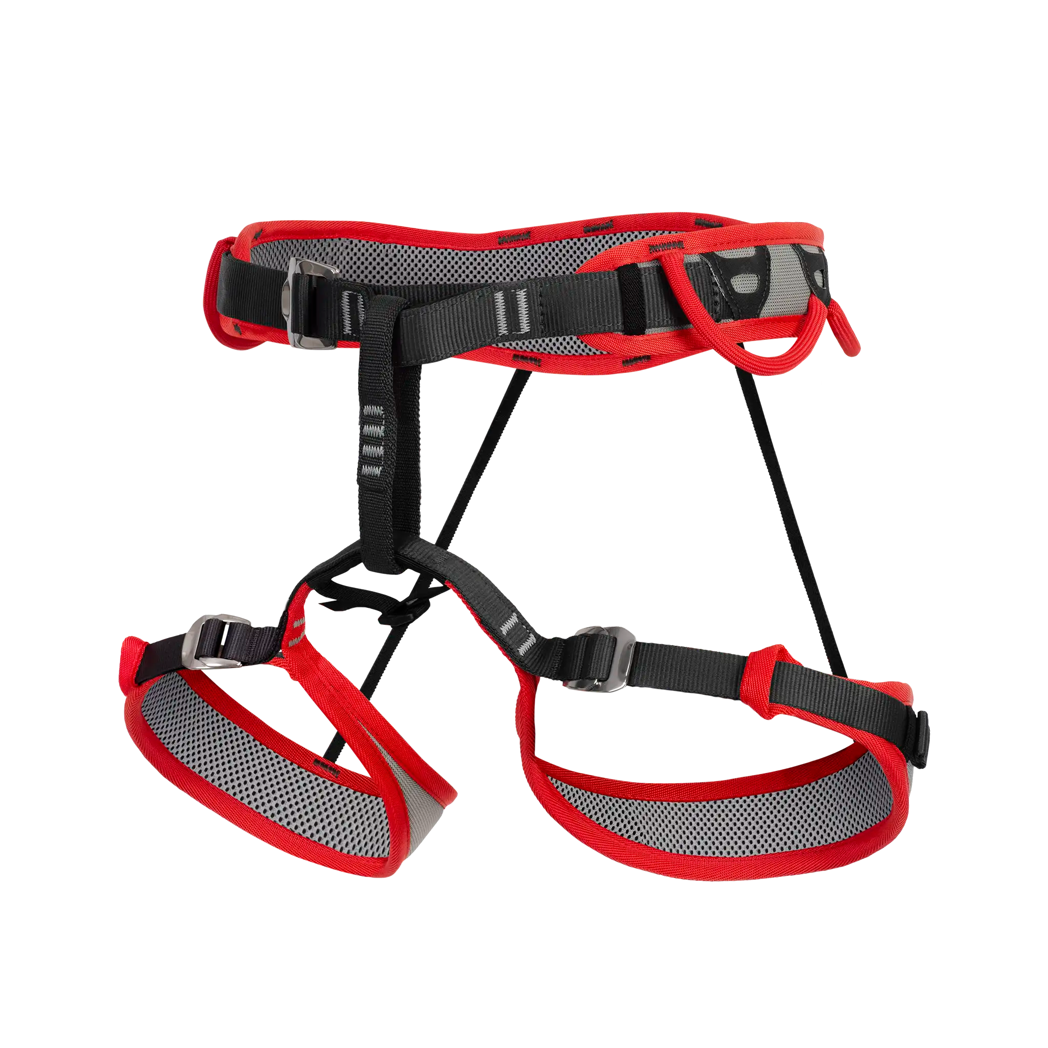 trad and winter mountaineering harness comfy padded seven gear loops