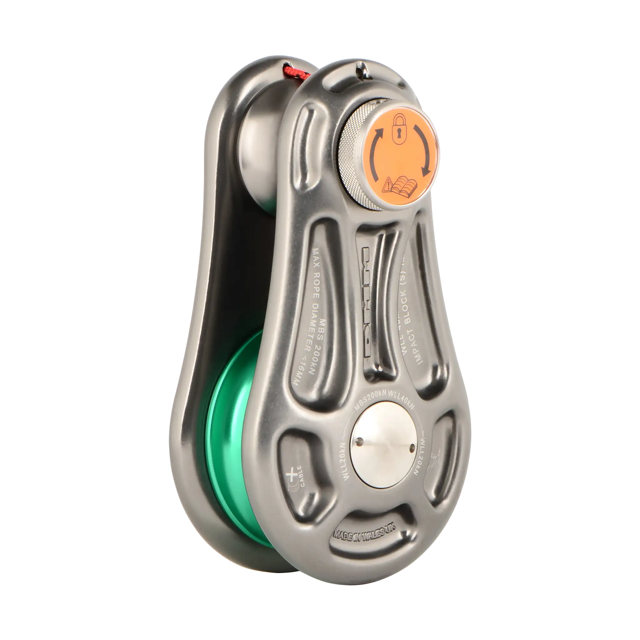Impact Blocks - S / Titanium/Green