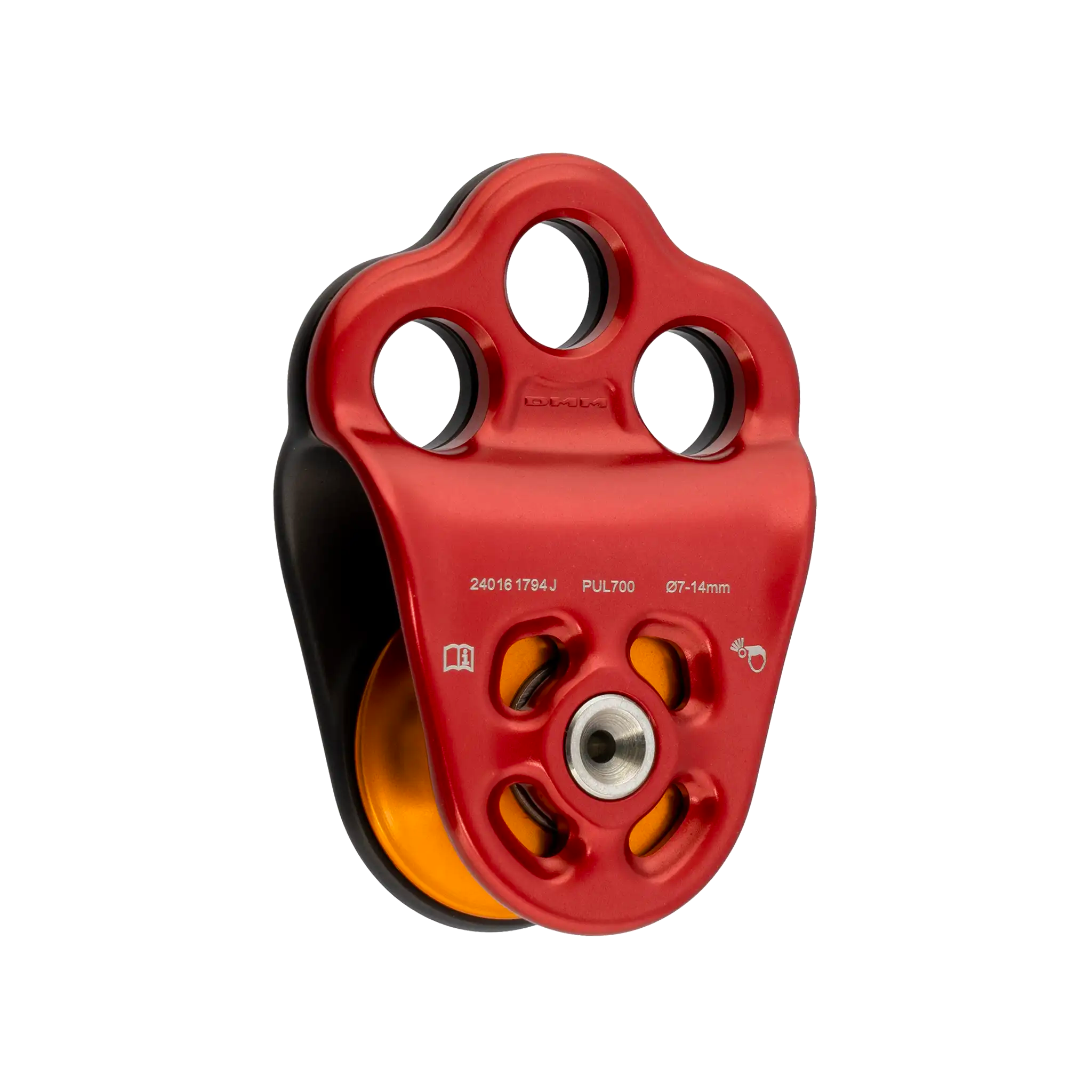 Triple Attachment Pulley 2 - Red