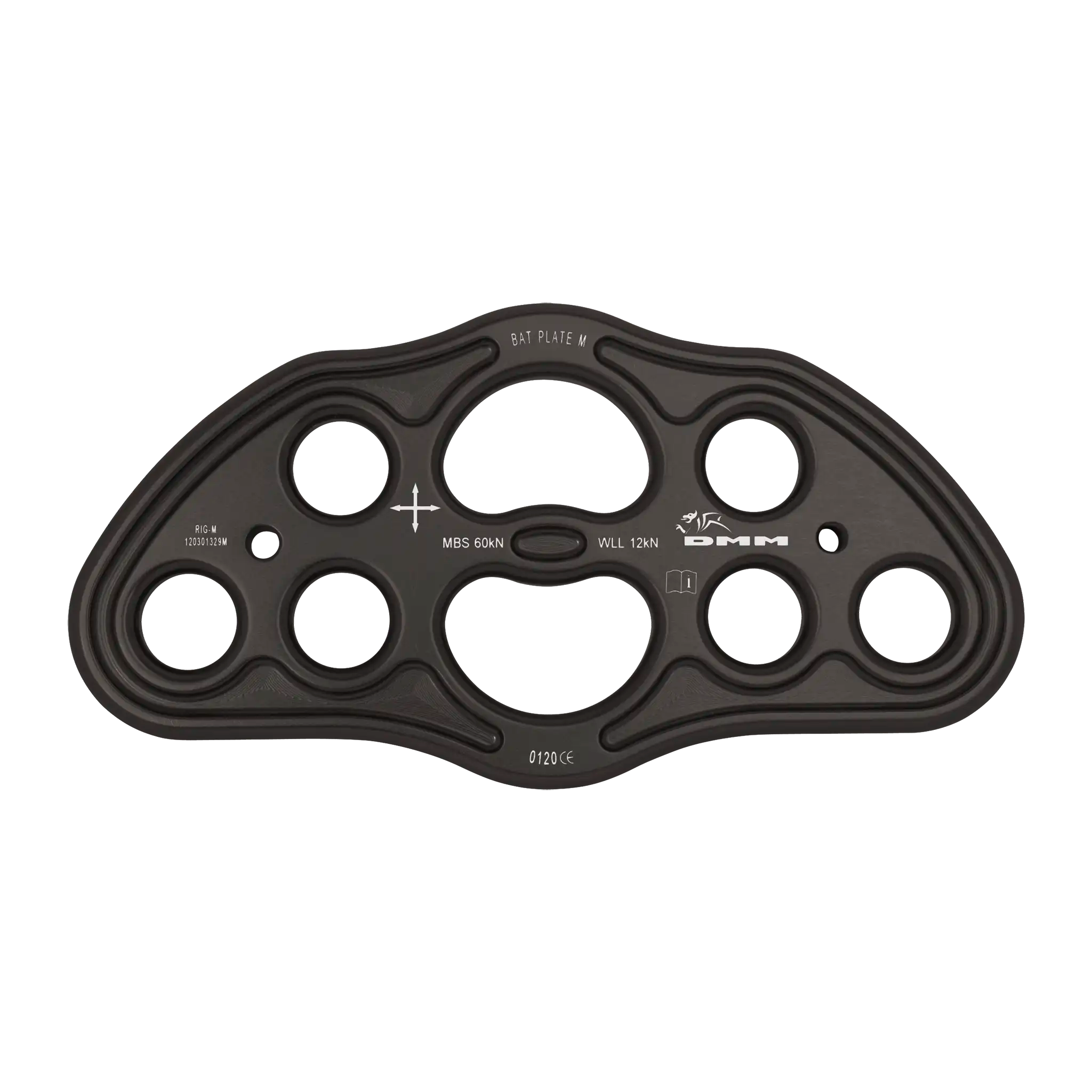 Bat Plates - M / Matt Grey