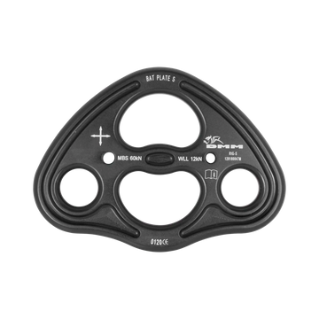 Bat Plates - S / Matt Grey – rigging plate