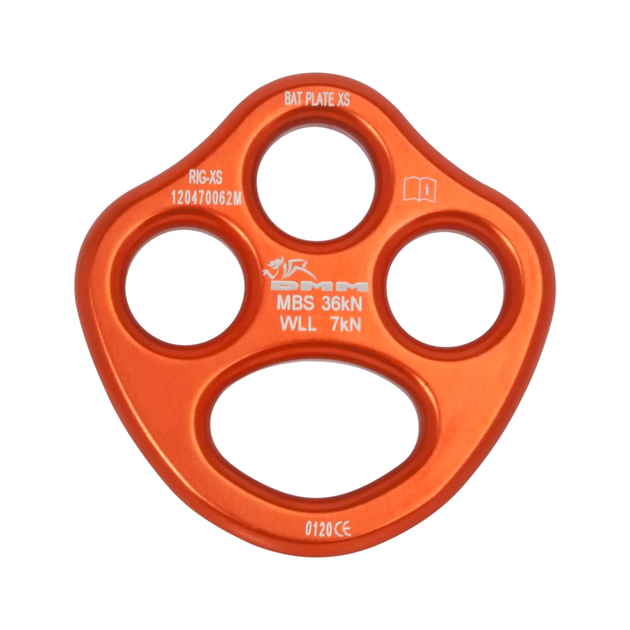 Bat Plates - XS / Orange