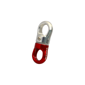 XSRE Swivel - Eye to Eye / Silver/Red – non-PPE accessory carabiner